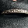 9ct White Gold Diamond Eternity Ring Size U 2grams 14 Diamonds 0.22ct Image 3