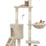 145cm Cat Scratch Posts Multi-Level Stable Cat Climbing Tower Cat Activity Trees with Ladder, Indoor Pet Activity Furniture Play House for Kitty Kitten (FREE POSTAGE) Image 2