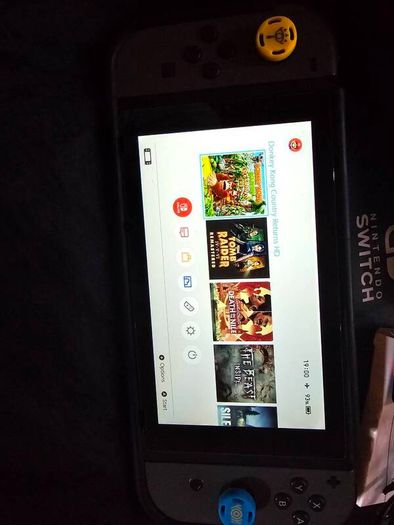 Switch v1 modded with jig jailbreak new spare battery 250