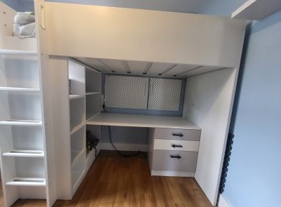 Ikea Smastad Loft Bed with Desk Bed
