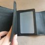 LOUIS VUITTONBlack Electric Epi Leather Joey Wallet Image 6