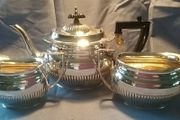 Three Piece Silver Plated EPNS Teaset