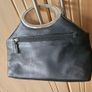 Black evening clutch bag Image 4
