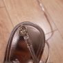 Zara Rose Gold Metallic Strappy Lace-Up Platform Block Heels 7UK/40EU Image 7