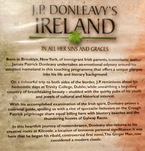 J.p. Donleavy's Ireland (dvd).