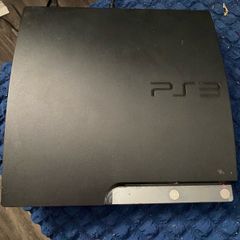 black Sony PlayStation 3 Slim