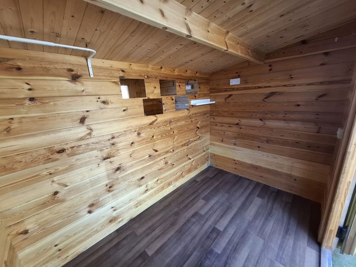 Log Cabin 3x2m Fully Insulated.