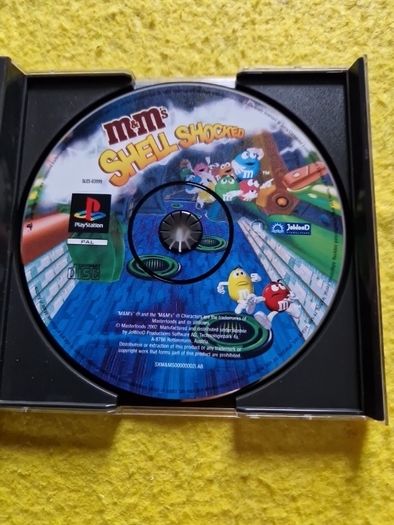 M&M Shell Shocked PlayStation1 ps1 PlayStation2 ps2 games Original