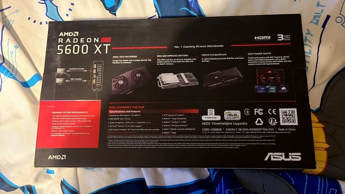 ASUS Dual RX 5600 XT 6GB Gaming Graphics Card