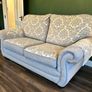 Grey Fabric Sofa with reversible cushions Image 5