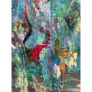 Large Original Floral  Painting Irish abstract art Warm Aesthetic Image 7