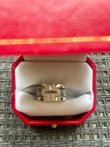 REDUCED!!!!!BURGARVI Ring - white Gold and Diamonds