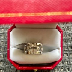 REDUCED!!!!!BURGARVI Ring - white Gold and Diamonds
