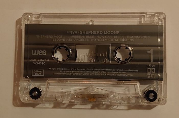Enya - Shepard Moons - Cassette-