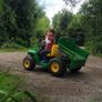 New Kids John Deere Gator Electric Ride On Toy By Peg Perego Image 5