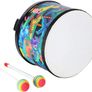 Floor Tom Drum 8 inch Drum Percussion Music Instrument Drums with 2 Mallets, Special Christmas Birthday Gift (Forest 8 inch) Image 2