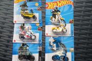 Hot wheels motorbikes set of 6