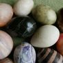 Vintage Polished Stone Marble Onyx Eggs lot of 29 Image 8