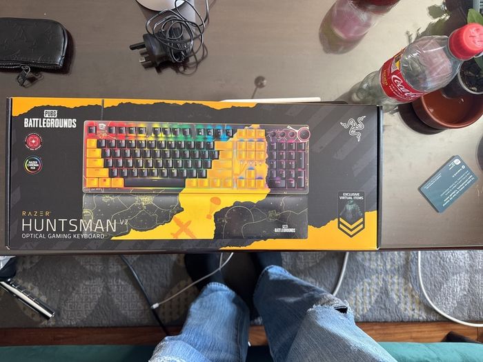 Razer Huntsman V2 Pubg Battlegrounds Edition
