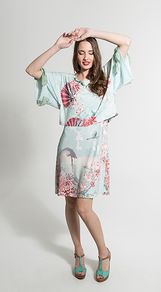 Smash Sarita Dress Turquoise Size S