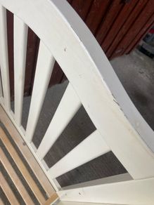 cot bed and matress
