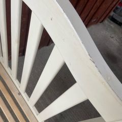 cot bed and matress