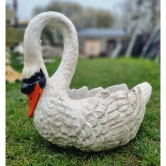 Swan Planter Cast Iron H286