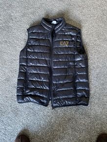 emporio armani men down gilet size L