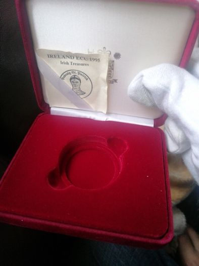 1995 Ireland Silver Proof 20 ECU Coin