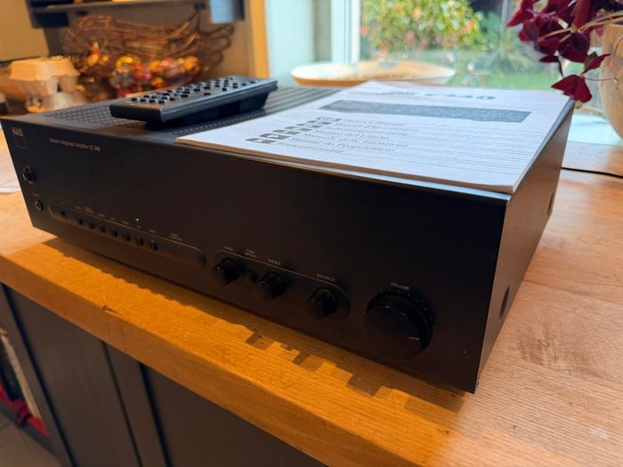 NAD C340 Stereo Integrated Amplifier with original remote