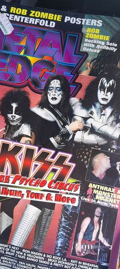 music magazines..metal edge