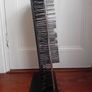 CD/DVD Stand (x80), black + chrome effect Image 2