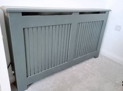 Radiator cover grey