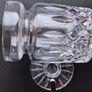Vintage Waterford Crystal Lismore Mustard Pot / Condiment Jar with Notched Lid Image 8