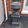 Large stone pillars and urn x 3 Image 2