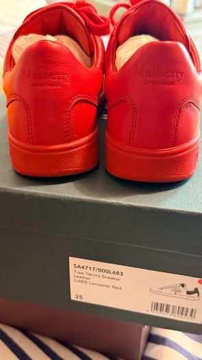 Mulberry -Tree Tennis leather sneaker