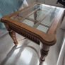 Coffee Table with Glass Top Image 4