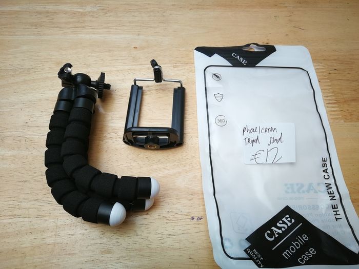 Phone/Camera Octopus Tripod Stand Black