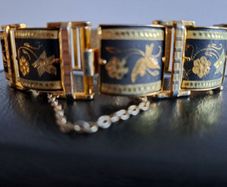 damascene vintage bracelet