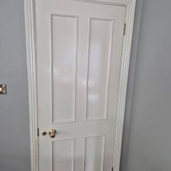 panelled door
