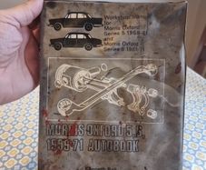 Workshop manual for the Morris Oxford Series 5 . 1959 to 1961. and Morris Oxford Series 6 .1961 to 1971.