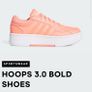 Brand New Adidas Bold 3.0 Cloud White Trainers - Womens - Size - U.K.3.5 - RRP - 123.00 - Open To Offers!! Image 9