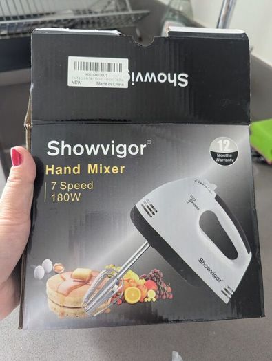 Showvigor Hand Mixer , 7 Speed, 180W ,Excellent Condition