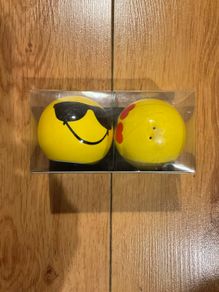 The Original Smiley Brand Salt and Pepper 2pcs Set Brand New Sealed