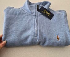 Ralph Lauren  1/4 zip mens long sleeve sweatshirt