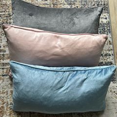 3 Laura Ashley Decorative cushions - feather filled