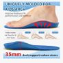 Kids Orthotic Cushioning Arch Support Shoe Insoles Image 4