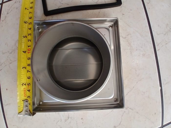 Stainless steel vent