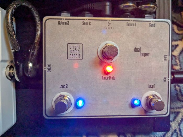 Bright Onion Dual Looper Switch w/tuner mute