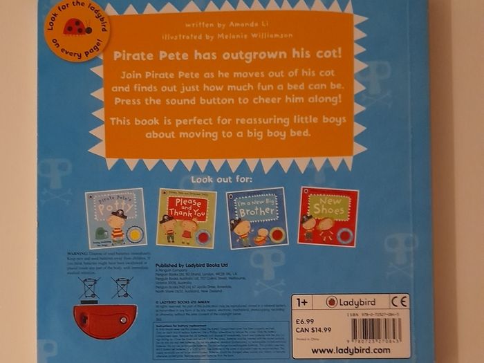 Pirate Pete my Big Boy Bed book
